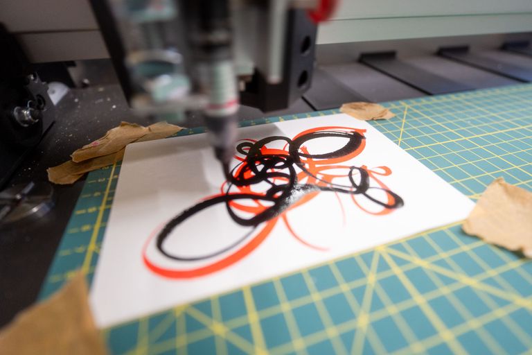 Artwork from project The Drawing Machine